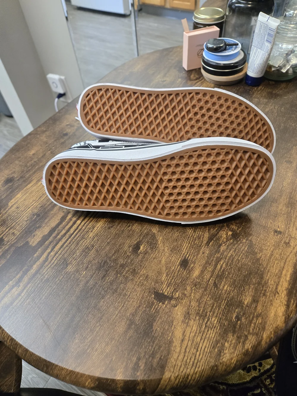 Vans | Black & White, Size 10.5